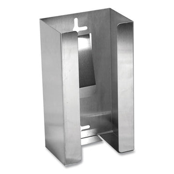 San Jamar® Stainless Steel Disposable Glove Dispenser, Single-box, 5 1-2w X 3 3-4d X 10h freeshipping - TVN Wholesale